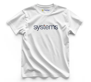Systems Logo Corporate Printed T-Shirt CBCT-11