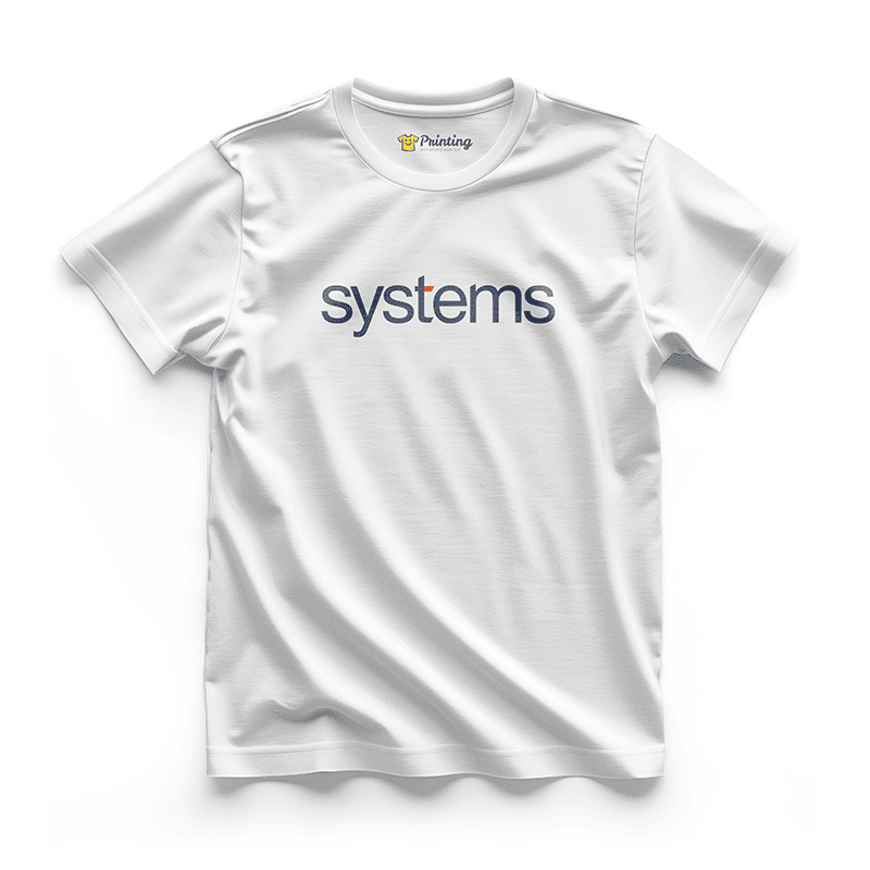 Systems Logo Corporate Printed T-Shirt CBCT-11