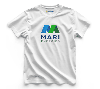 Mari Energies Logo Corporate Printed T-Shirt CBCT-03