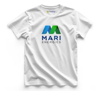 Mari Energies Logo Corporate Printed T-Shirt CBCT-03