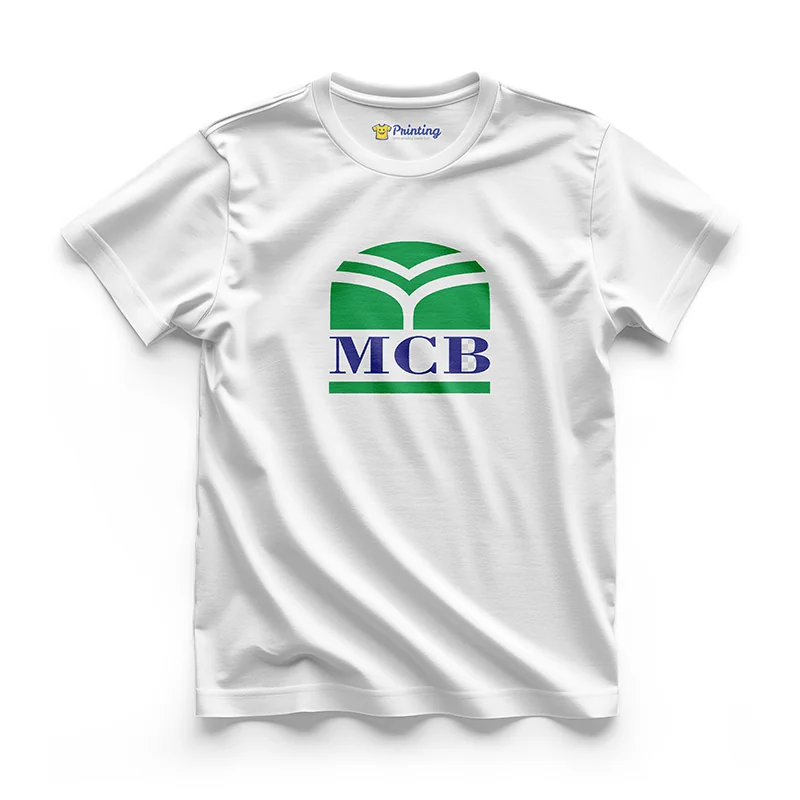 MCB Bank Logo Corporate Printed T-Shirt CBCT-06