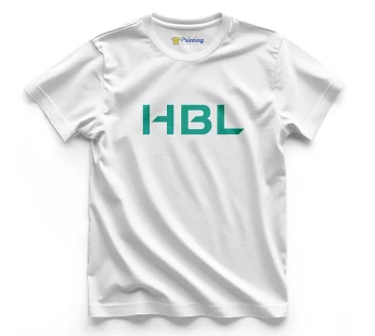 HBL Bank Logo Corporate Printed T-Shirt CBCT-07