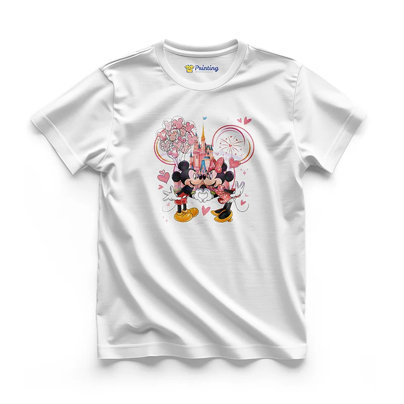 Couple Vector Printed T-Shirt ECCT-15