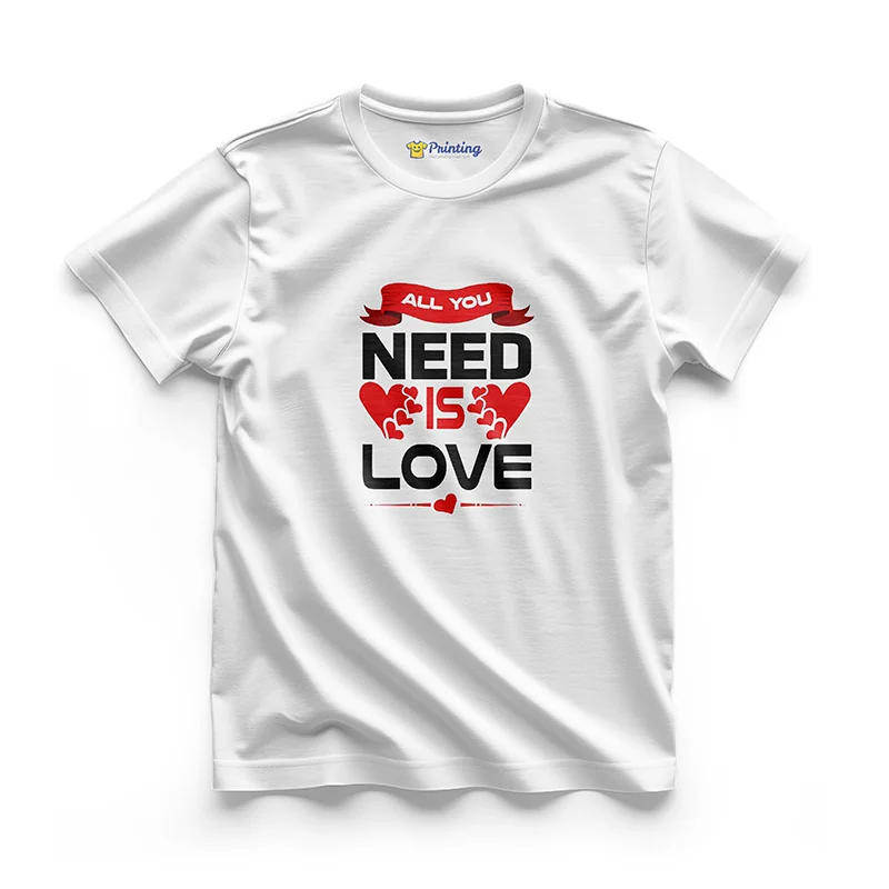 Couple Artwork Printed T-Shirt ECCT-02