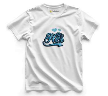 Couple Artwork Printed T-Shirt ECCT-03