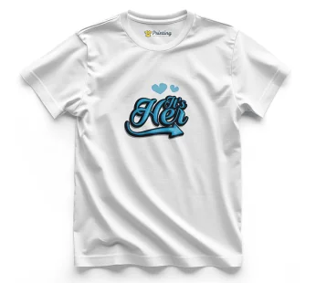 Couple Artwork Printed T-Shirt ECCT-03