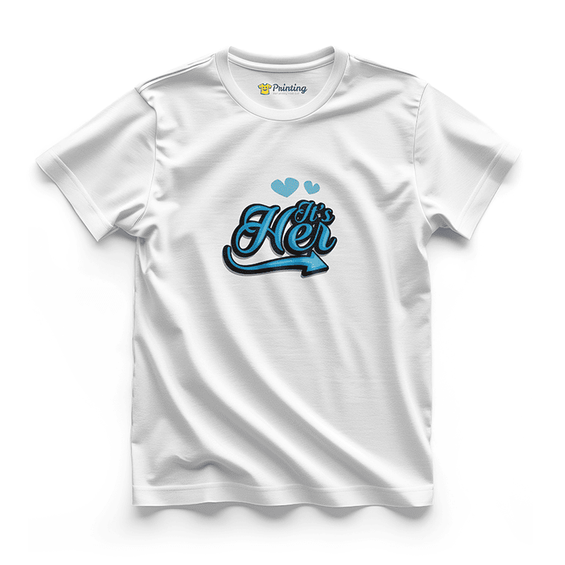 Couple Artwork Printed T-Shirt ECCT-03
