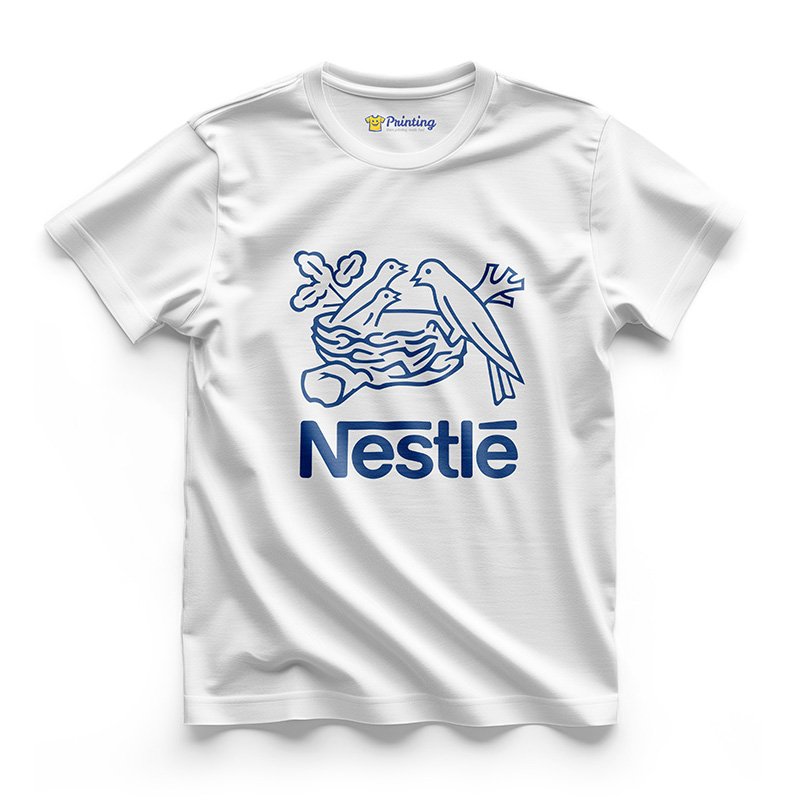 Nestle Logo Printed - Dairy Farm Staff T-Shirts CBDF01