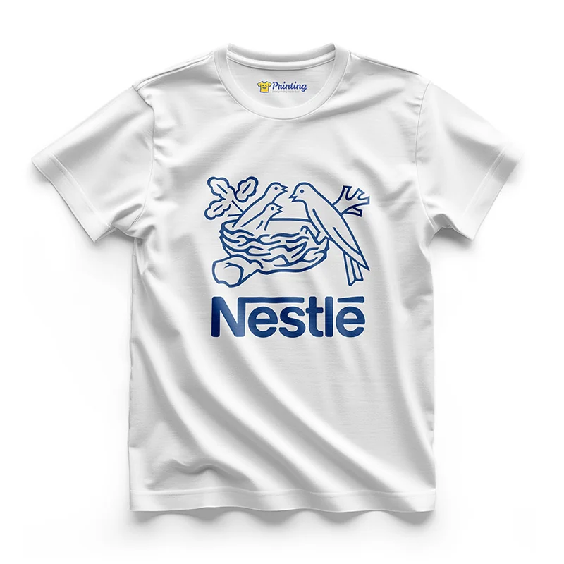 Nestle Logo Printed - Dairy Farm Staff T-Shirts CBDF01