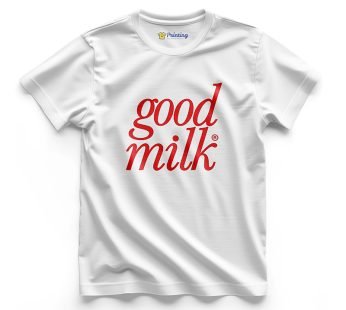 Good Milk Logo Printed – Dairy Farm Staff T-Shirts CBDF10