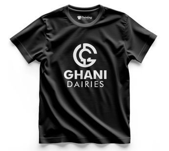 Ghani Dairies Logo Printed – Dairy Farm Staff T-Shirts CBDF11
