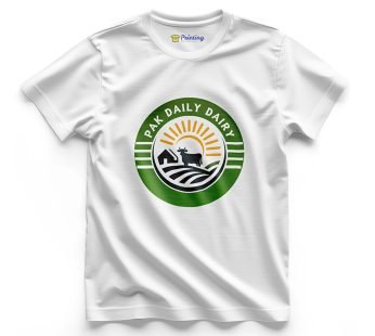 Pak Daily Dairy Logo Printed – Dairy Farm Staff T-Shirts CBDF14