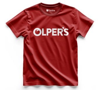 Olper’s Logo Printed – Dairy Farm Staff T-Shirts CBDF02