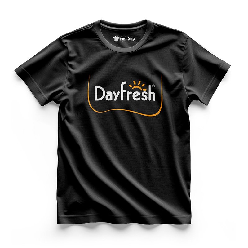 Day Fresh Logo Printed - Dairy Farm Staff T-Shirts CBDF03