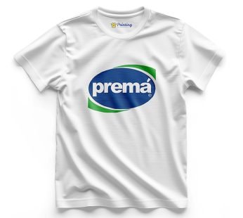 Prema Logo Printed – Dairy Farm Staff T-Shirts CBDF07