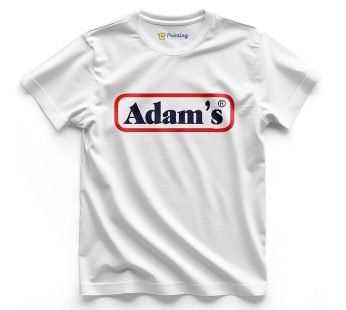 Adams Logo Printed – Dairy Farm Staff T-Shirts CBDF09