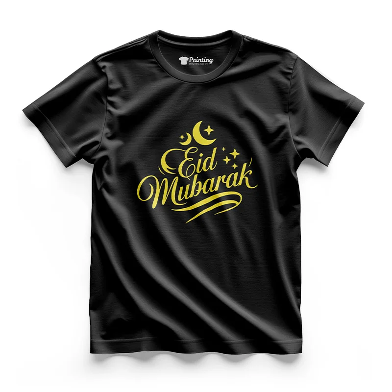 Eid Mubarak Artwork Printed T-Shirt ECEM11