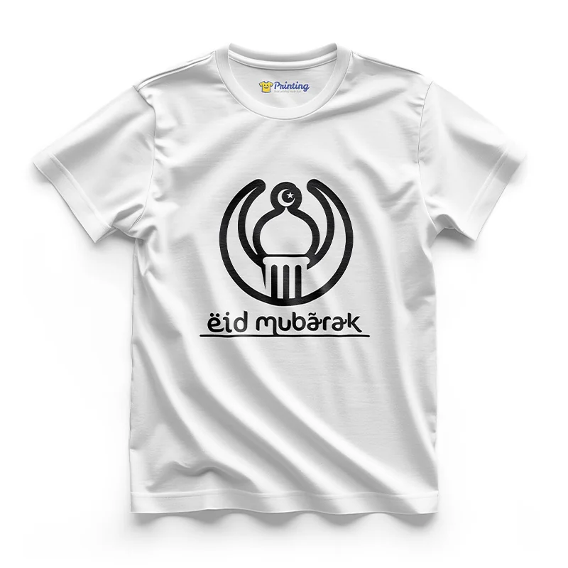 Eid Mubarak Artwork Printed T-Shirt ECEM14