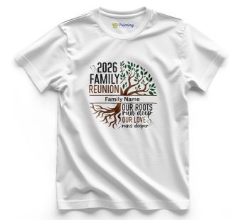 Family Reunion Artwork Printed T-Shirts ECFR01