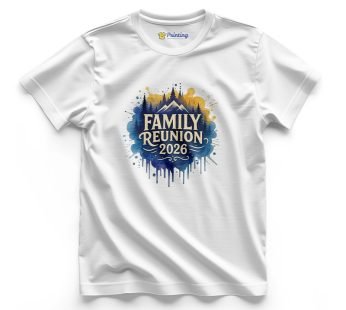 Family Reunion Artwork Printed T-Shirts ECFR11