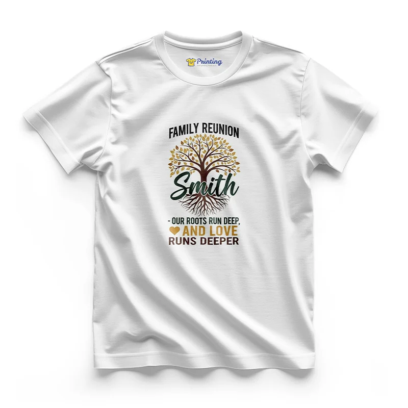 Family Reunion Vector Printed T-Shirts ECFR12