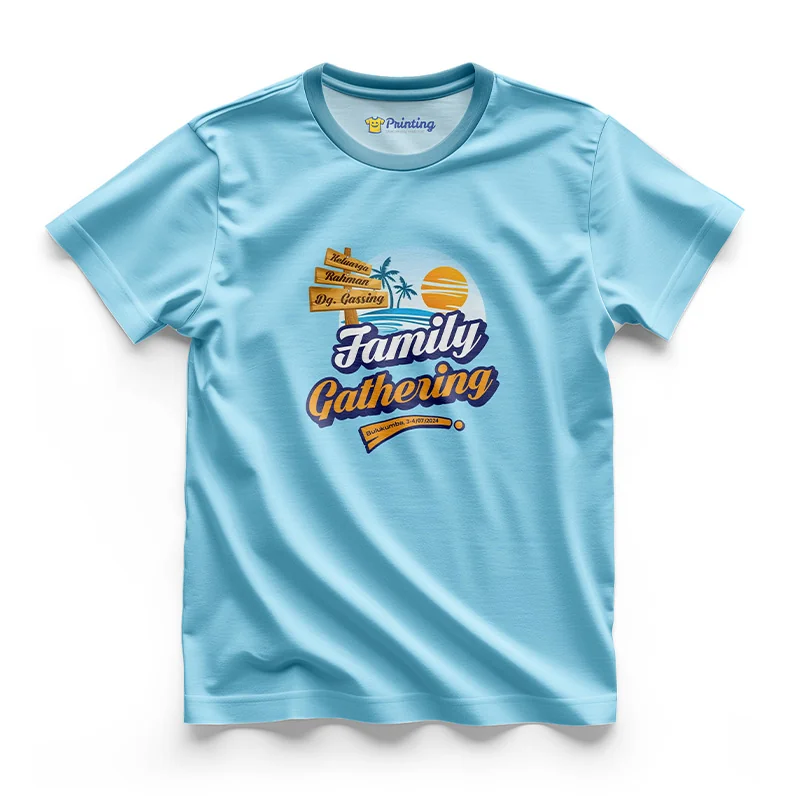 Family Reunion Artwork Printed T-Shirts ECFR04