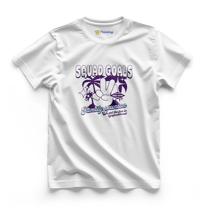 Family Reunion Artwork Printed T-Shirts ECFR07