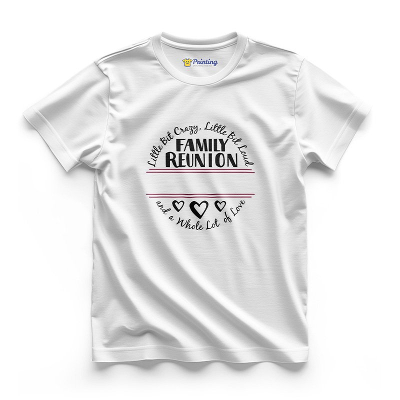 Family Reunion Artwork Printed T-Shirts ECFR08