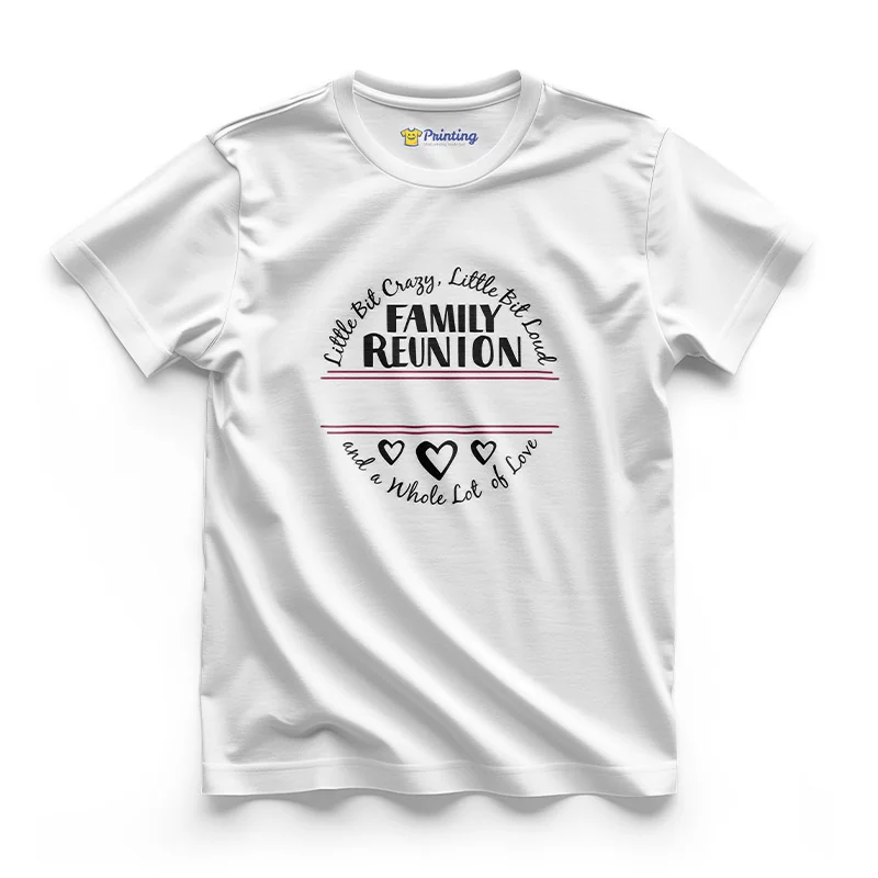 Family Reunion Artwork Printed T-Shirts ECFR08