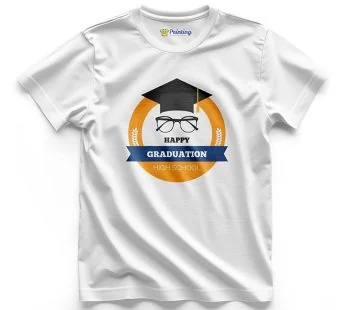 Graduation Celebration Vector Printed T-Shirts EIGT03