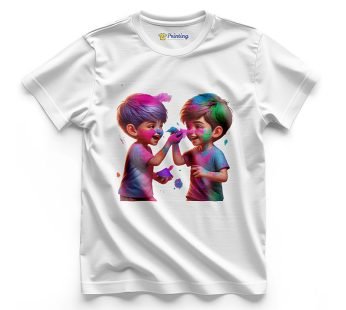 Holi Celebration Vector Printed T-Shirts ECHT15