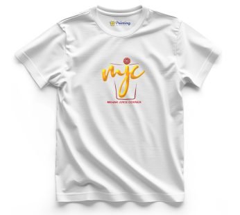 MJC Logo Printed – Ice Cream Shop Staff T-Shirts CBIC14