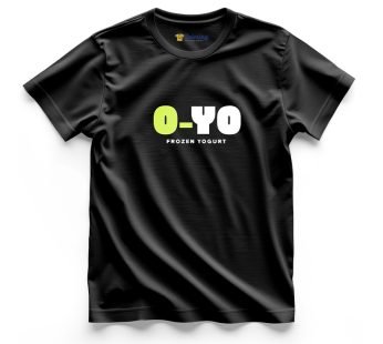O-YO Logo Printed – Ice Cream Shop Staff T-Shirts CBIC20