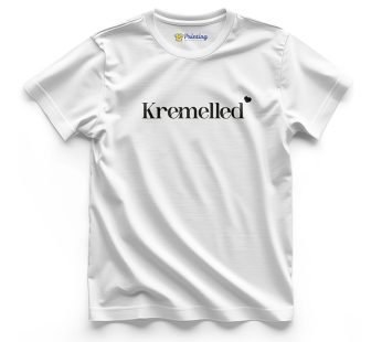 Kremelled Logo Printed – Ice Cream Shop Staff T-Shirts CBIC21