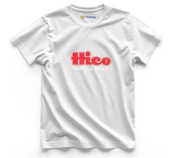 Hico Logo Printed – Ice Cream Shop Staff T-Shirts CBIC24