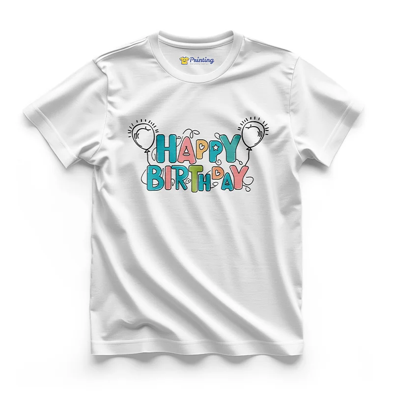 Kids Birthday Party Theme T-Shirts ECKP09