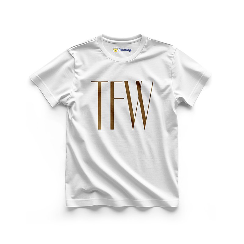 TFW Logo Printed - Photography Teams T-Shirts CBPT04