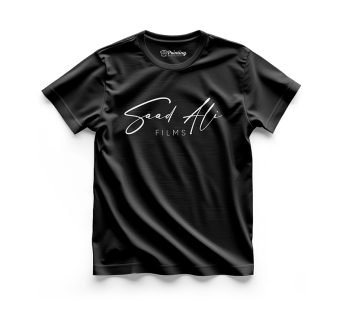 Saad Ali Logo Printed – Photography Teams T-Shirts CBPT06