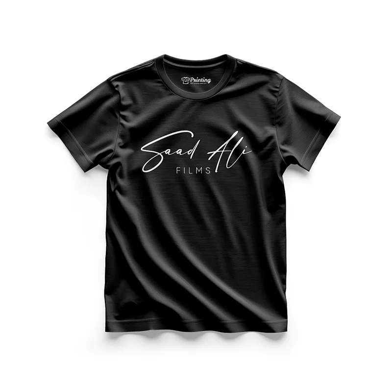 Saad Ali Logo Printed - Photography Teams T-Shirts CBPT06