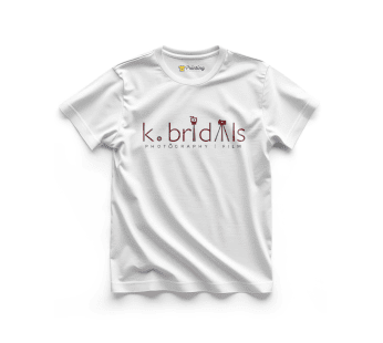K Bridals Logo Printed – Photography Teams T-Shirts CBPT15