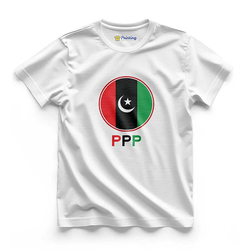 PPP Vector Printed Political Campaign T-Shirt ECPC12