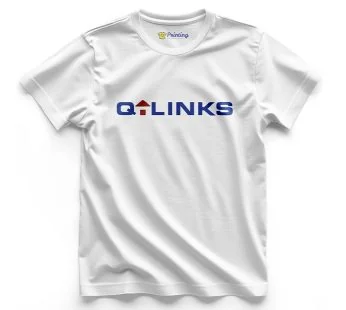 Q-Links Logo Printed – Real Estate Companies T-Shirt CBRE15