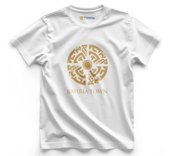Bahria Town Logo Printed – Real Estate Companies T-Shirt CBRE16