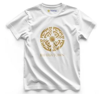 Bahria Town Logo Printed – Real Estate Companies T-Shirt CBRE16