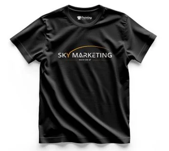 Sky Marketing Logo Printed – Real Estate Companies T-Shirt CBRE09