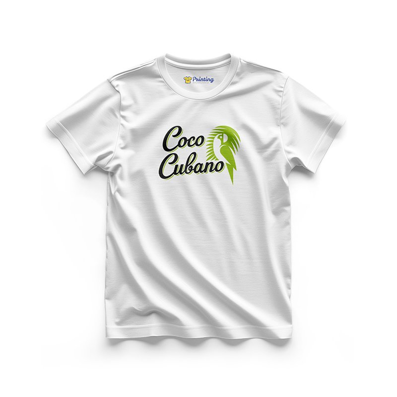 Coco Cubano Logo Printed - Restaurant Staff T-Shirts CBRT03
