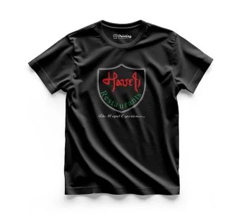 Haveli Logo Printed – Restaurant Staff T-Shirts CBRT09