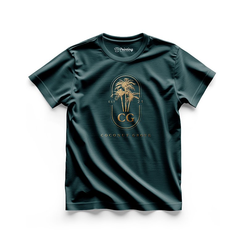 CG Logo Printed - Restaurant Staff T-Shirts CBRT13