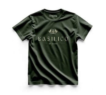 Basilico Logo Printed – Restaurant Staff T-Shirts CBRT15