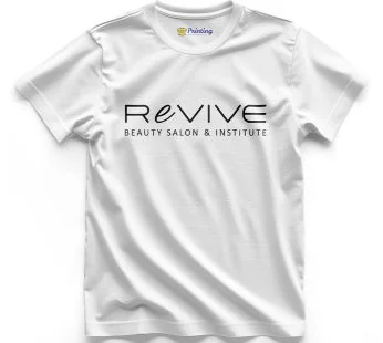 Revive Salon & Spa Logo Printed T-Shirt CBSS05